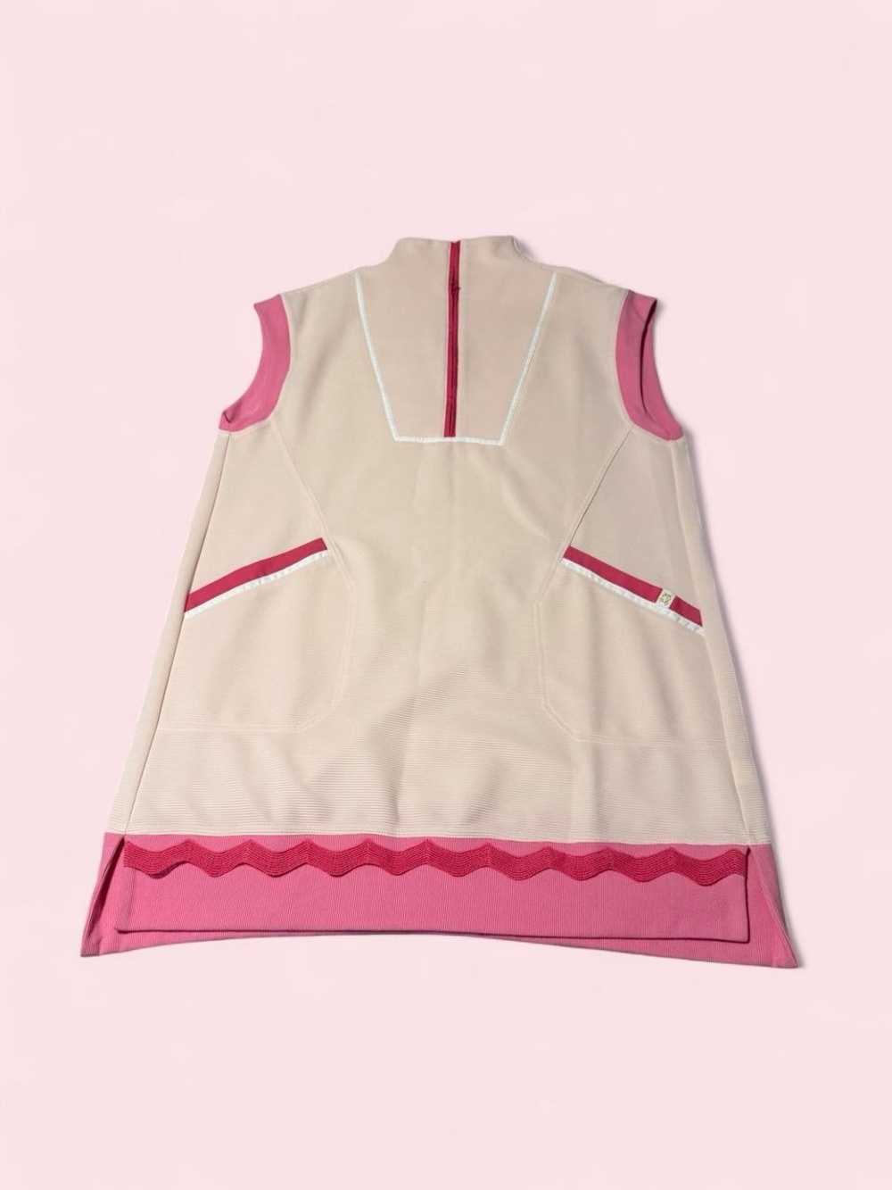 Simply Southern light pink and Pink Sleeveless A-Line Dress